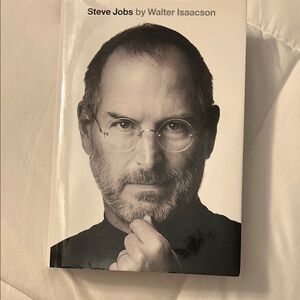 Steve Jobs by Walter Isaacson Hardcover Book